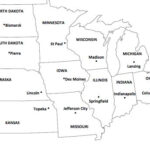 Blank Midwest Map Blank Midwest Map Us Midwest Region Map Blank 6232067