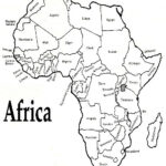 Blank Outline Map Of Africa Printable