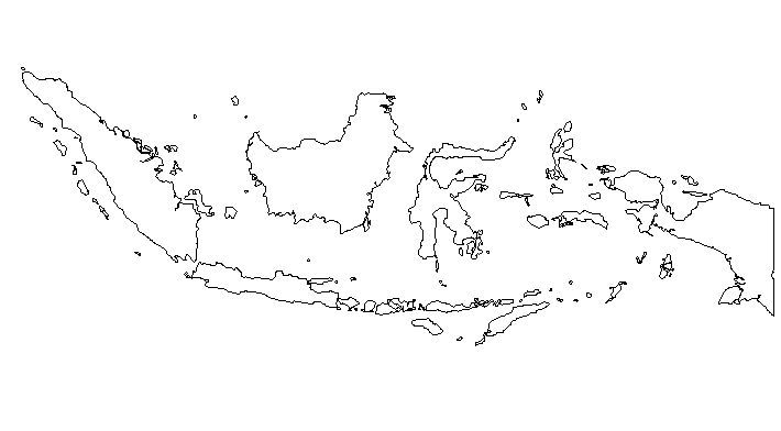 Blank Outline Map Of Indonesia Schools At Look4