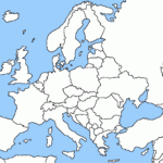 Blank Political Map Of Europe 2013