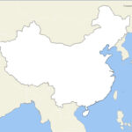 Blank Vector Map Of China Free