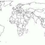 Blank World Map Continents Pdf Copy Best Of Political White B6A For