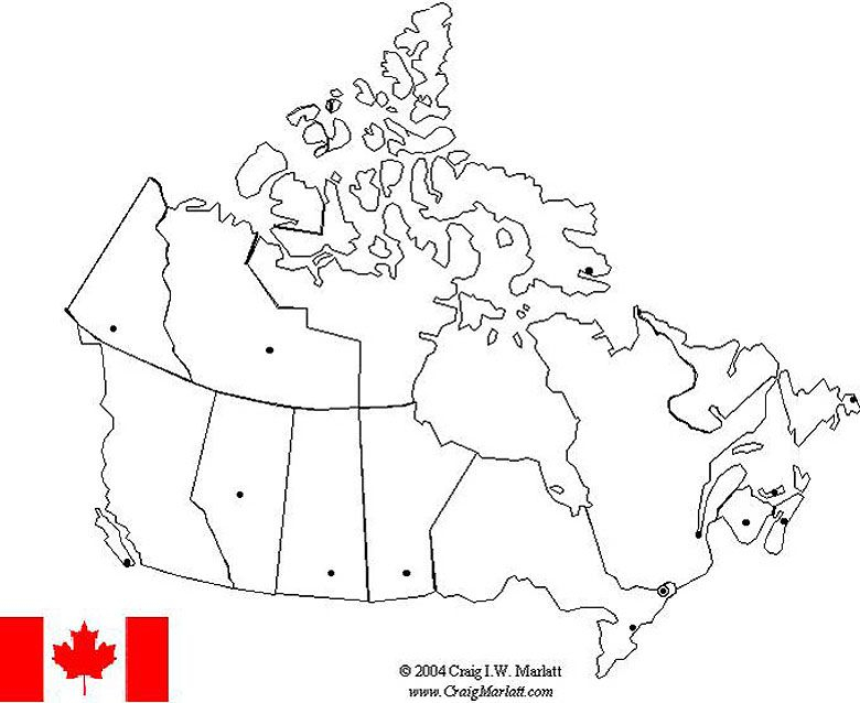 Canada Map Geography Of Canada Geography Map