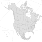 Download Blank Map Of North America Png North America Countries And