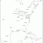 East Coast Of North America Free Map Free Blank Map Free Outline Map