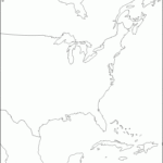 East Coast Of North America Free Map Free Blank Map Free Outline Map