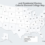 Election 2016 Regarding Blank Electoral College Map 2016 Printable