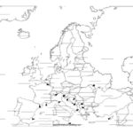 Europe Map Fill In The Blank Draw A Topographic Map