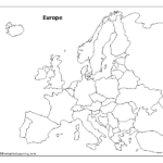 Europe Map Quiz Practice Printable