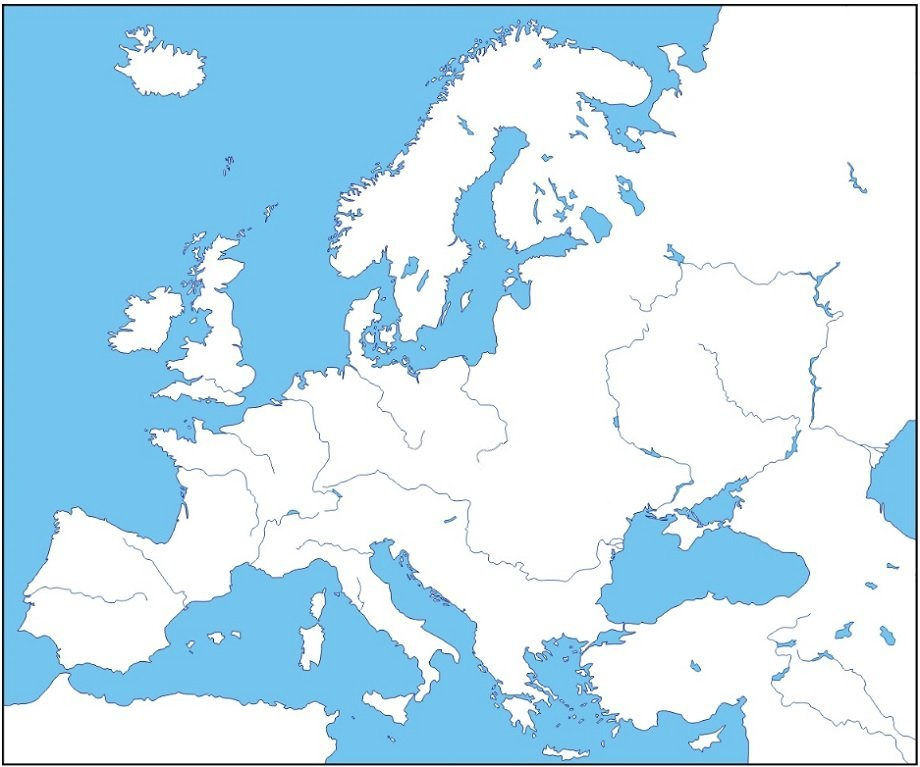 Find The Rivers Europe Quiz