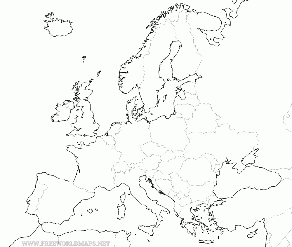 Free Detailed Printable Map Of Europe World Map With Countries