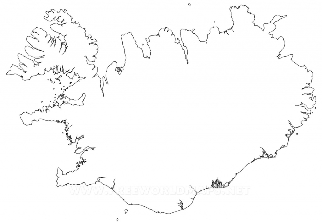 Free Printable Map Of Iceland Printable Maps