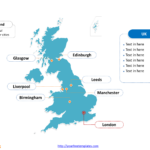 Free United Kingdom Map Free PowerPoint Templates