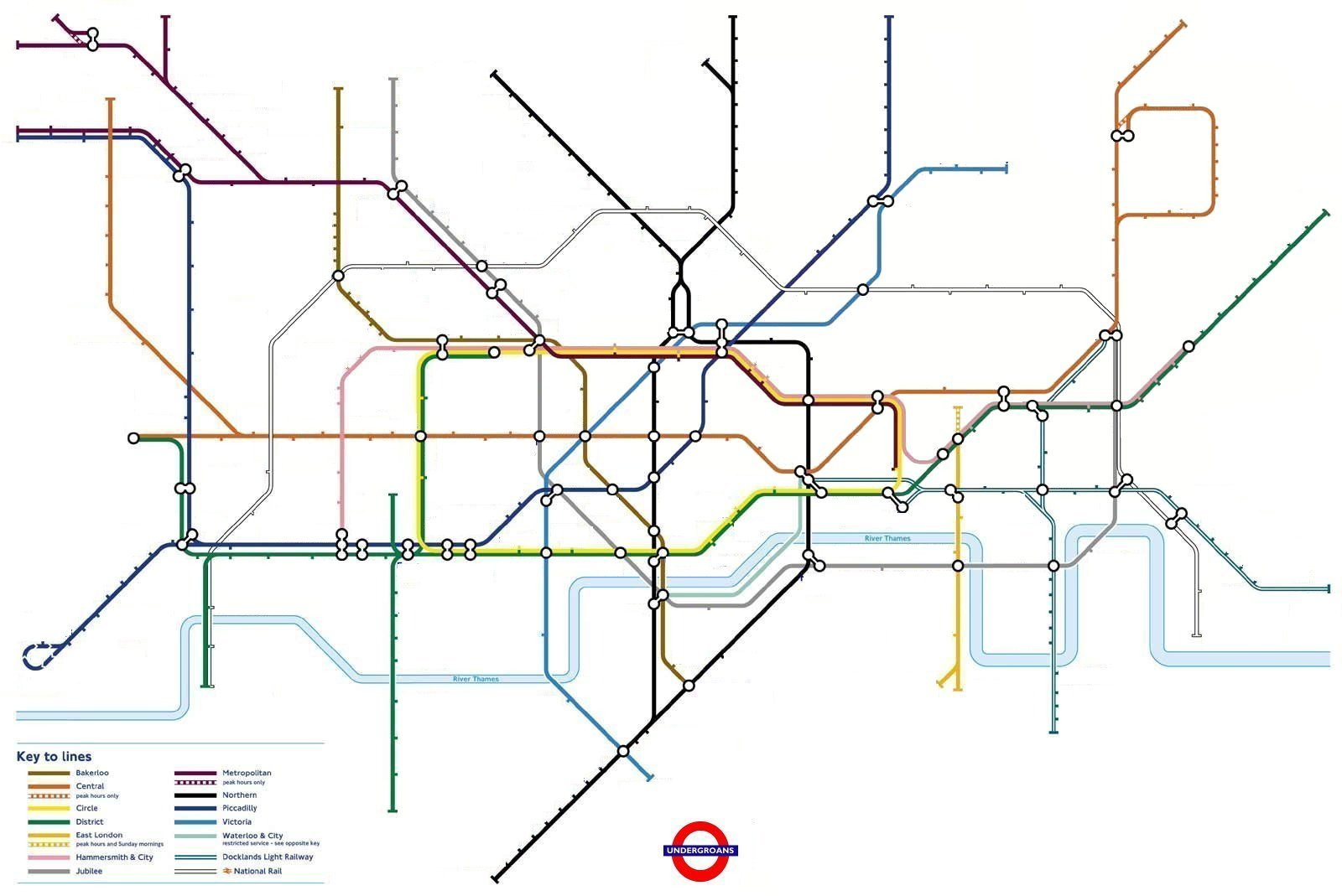 Geofftech Tube Silly Tube Maps