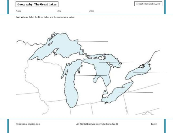 Geography For Kids Worksheets Mega Social Studies Geography For 