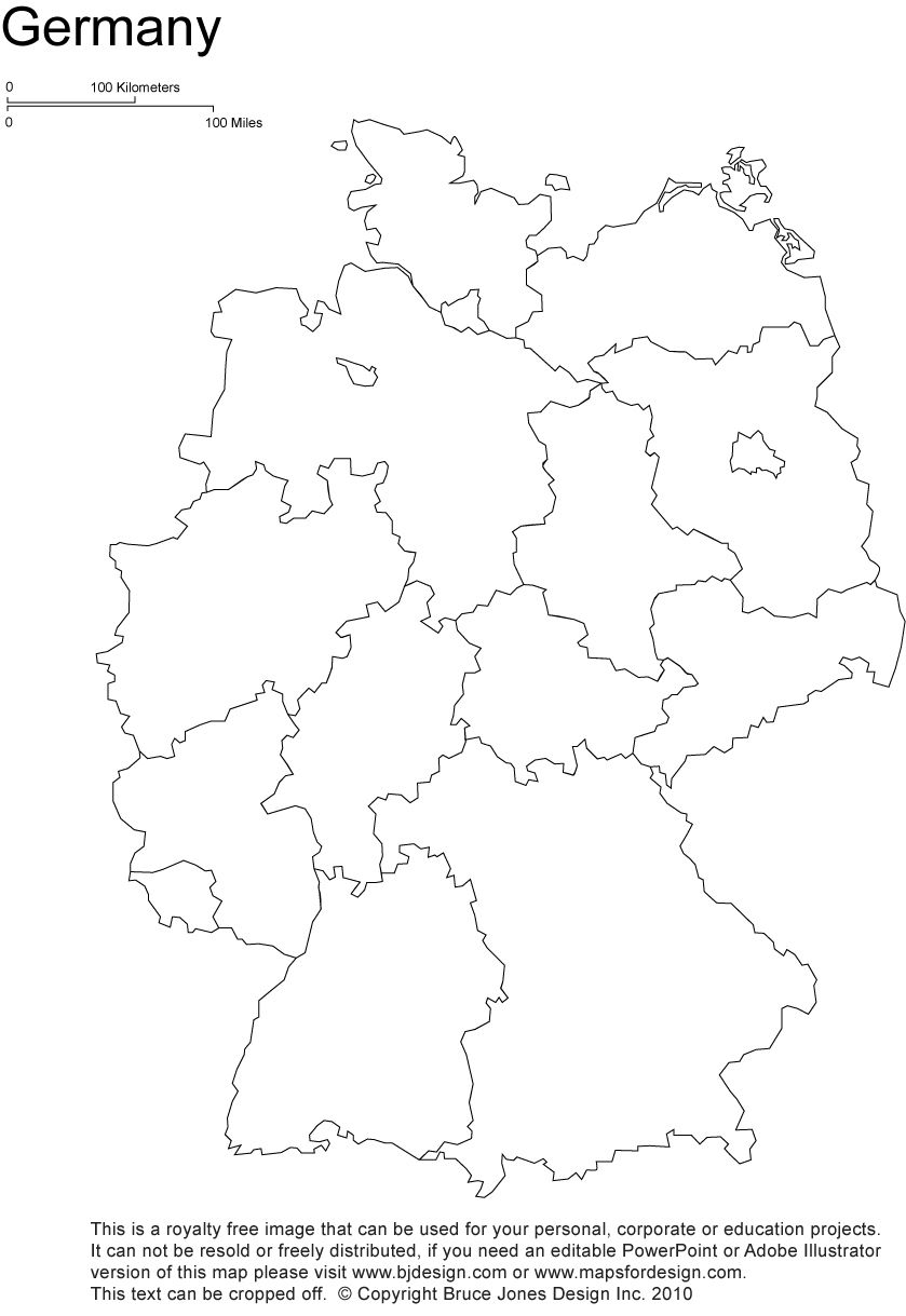 Germany Printable Blank Maps Outline Maps Royalty Free Germany