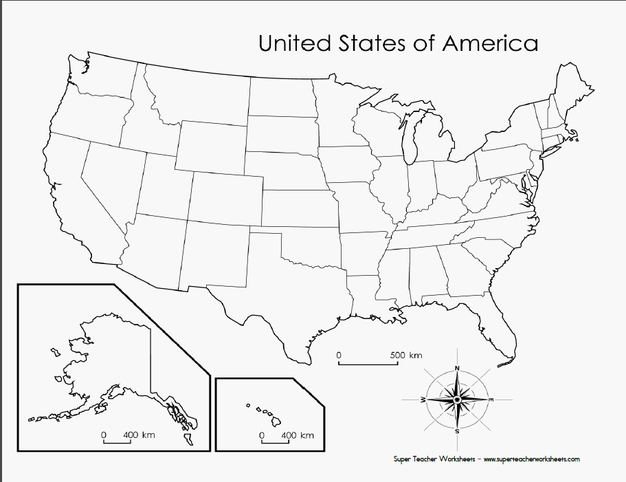 How To Learn The Map Of The 50 States Maps For Kids Travel Scrapbook 