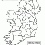 Ireland Counties Fill in Flag Coloring Pages Counties Of Ireland