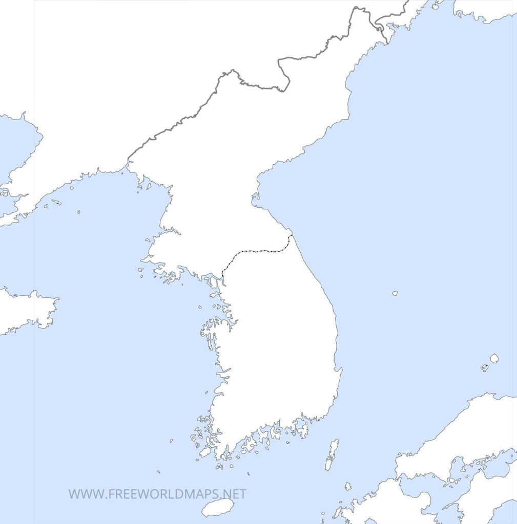 Korean Peninsula Maps