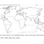 Map Of Continents And Oceans Printable Printable Maps