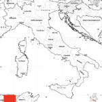 Map Of Italy Political In 2019 Free Printables Italy Map Map Of