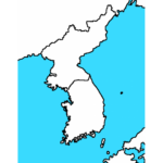 Map Of Korea Printable