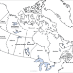 Map Of Provinces Capitals In Canada Canada Provinces Canadian Provinces