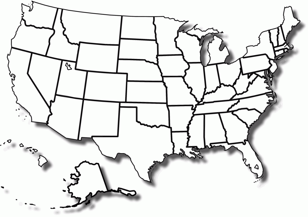 Map Of United States Blank Printable Fun Printable Us Map Printable 