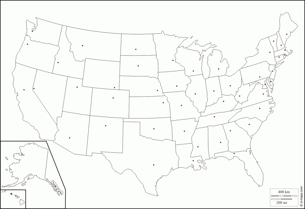 Map Of Usa With State Abbreviations And Capitals And Travel Free 