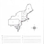 Northeast States And Capitals Map Printable Map