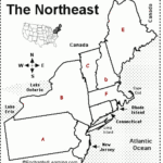 Northeast States And Capitals Map Quiz Printable Map