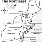 Northeast States And Capitals Map Quiz Printable Map