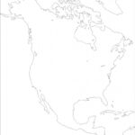 Outline Map Of Antarctica Continent Reference Northamerica Black