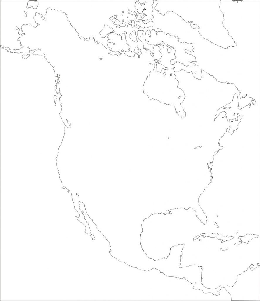 Outline Map Of Antarctica Continent Reference Northamerica Black 