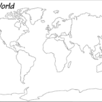 Pin On Blank World Map