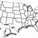 Print Out A Blank Map Of The Us And Have The Kids Color In States