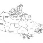 Printable Blank Map Of Canada With Provinces And Capitals Free