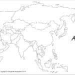 Printable Blank Map Of East Asia