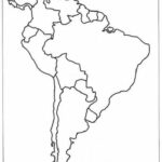 Printable Blank Map Of South America