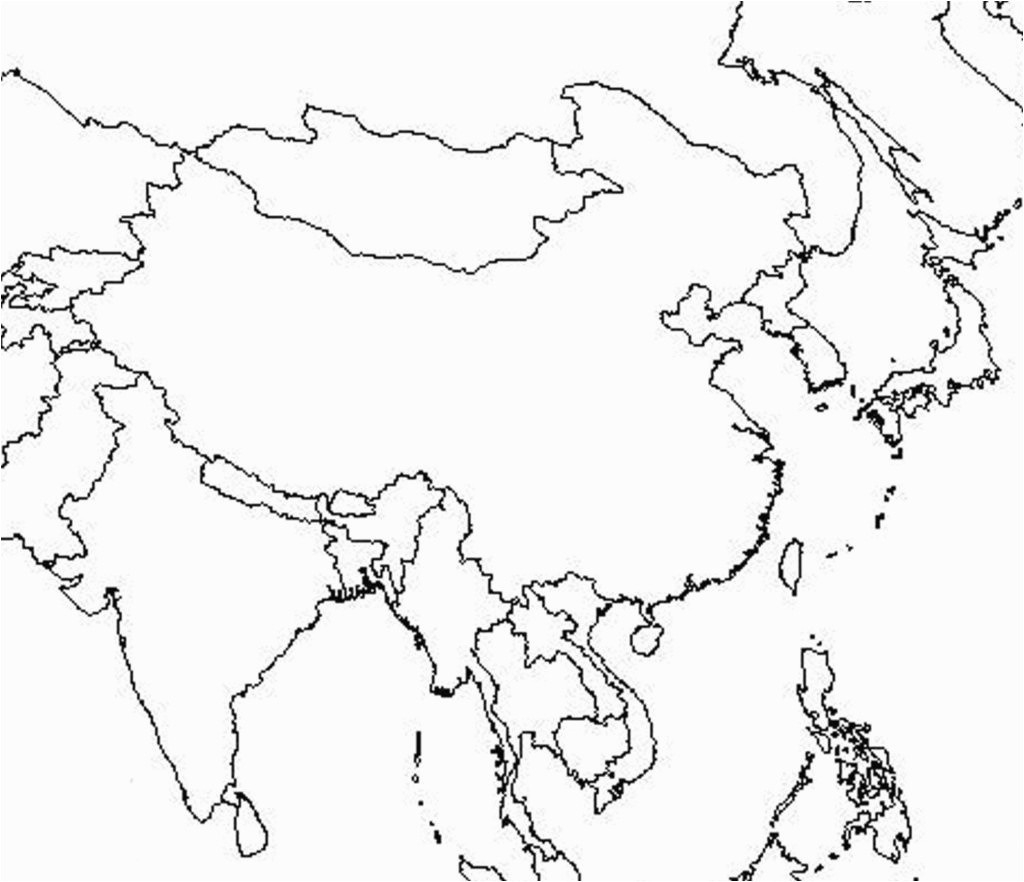 Printable Blank Map Of Southeast Asia Printable Maps