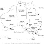 Printable Map Of Australia With States And Capital Cities Printable Maps