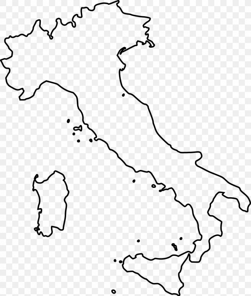 Regions Of Italy Blank Map Vector Map PNG 869x1024px Regions Of 