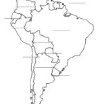 South America Fill in Map South America Map America Map South America