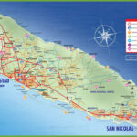 Tourist Map Of Aruba Aruba Tourist Map Travel In 2019 Aruba With