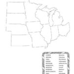 US Midwest Region States Capitals Maps By MrsLeFave TpT