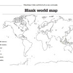 38 Free Printable Blank Continent Maps Kitty Baby Love