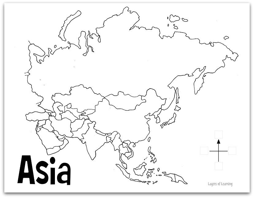 A Game About Asia Asia Map Learning Maps World Map Printable