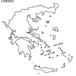 Ancient Greece Blank Map Outline Map Of Ancient Greece Printable