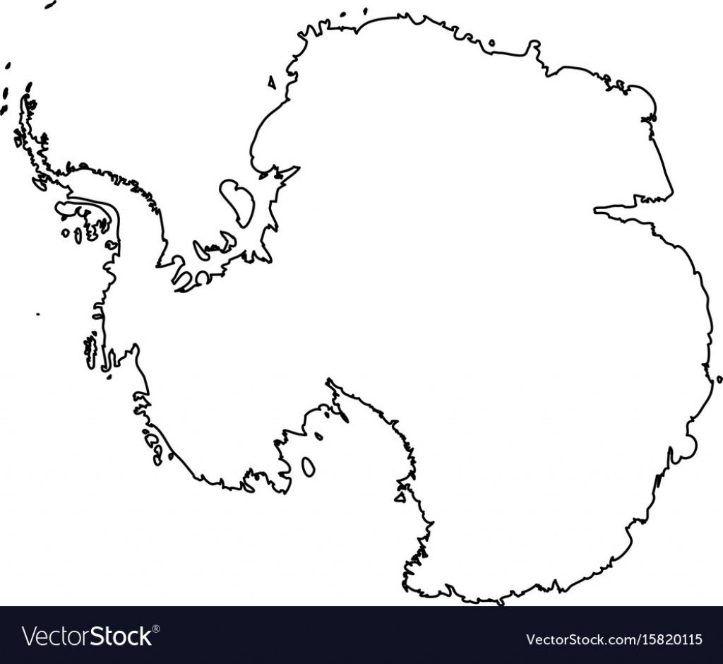 Antarctica Outline Map Printable Printable Maps