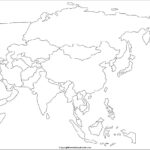 Asia Outline Map World Map Blank And Printable